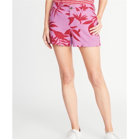Old Navy Size 8 Everyday Shorts Navy Blue Womens 3.5” Inseam New